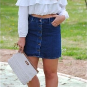 Jean skirt